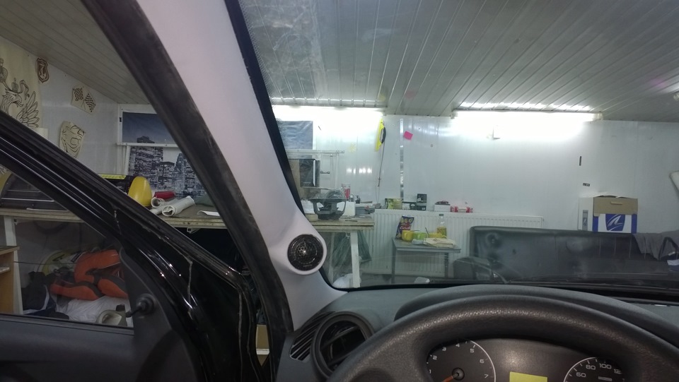 Короб "стелс" + фронт в Лада Гранта Часть 1 — Lada Гранта, 1,6 л, 2013 ...