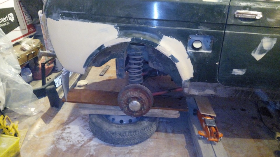 Режем арки — Lada 4x4 3D, 1,7 л, 1999 года | тюнинг | DRIVE2