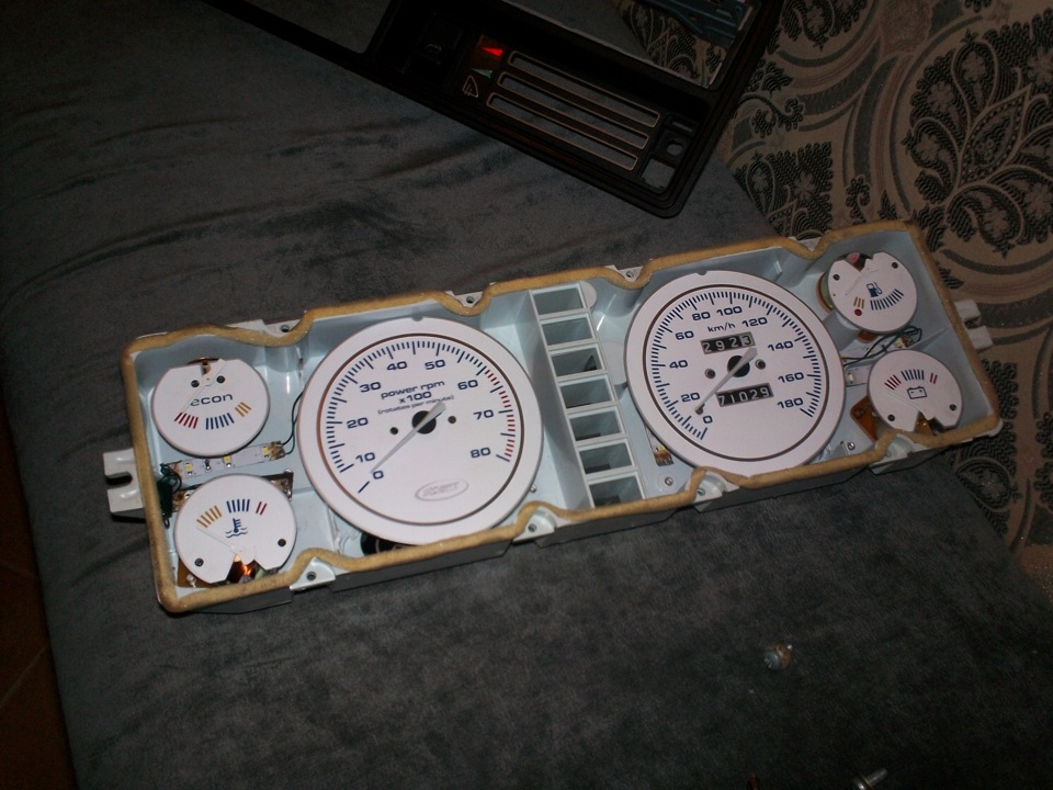 Тонированная панель приборов — Lada 21043, 1,5 л, 2006 года | своими ...