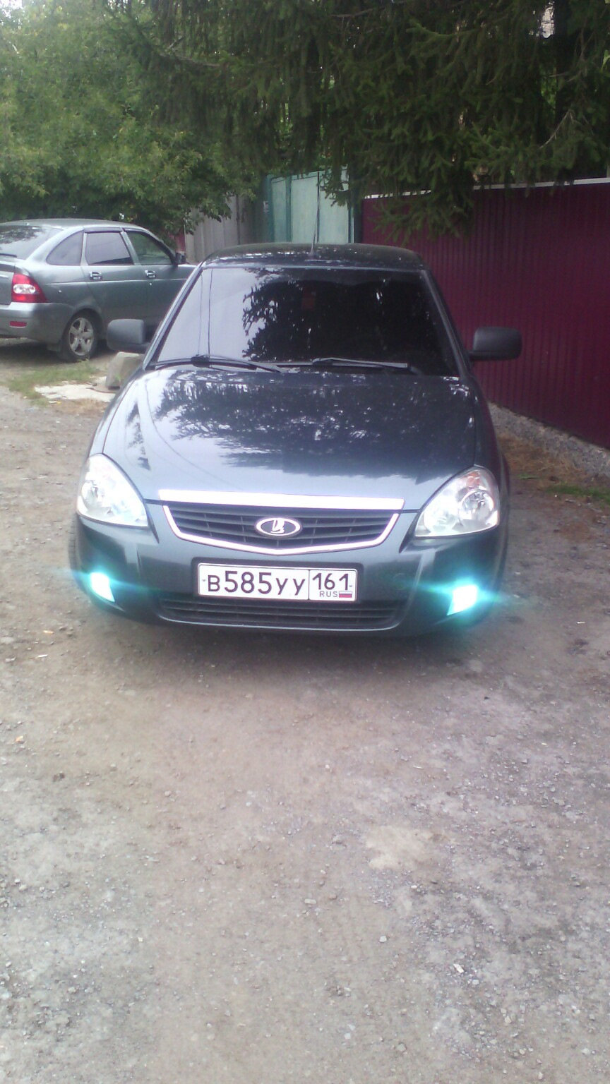 Ксенон в ПТФ — Lada Приора седан, 1,6 л, 2013 года | стайлинг | DRIVE2