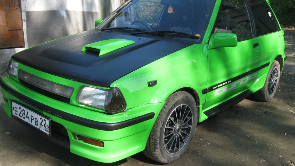 Toyota Starlet (70) 1.3 бензиновый 1988 | турбо на DRIVE2