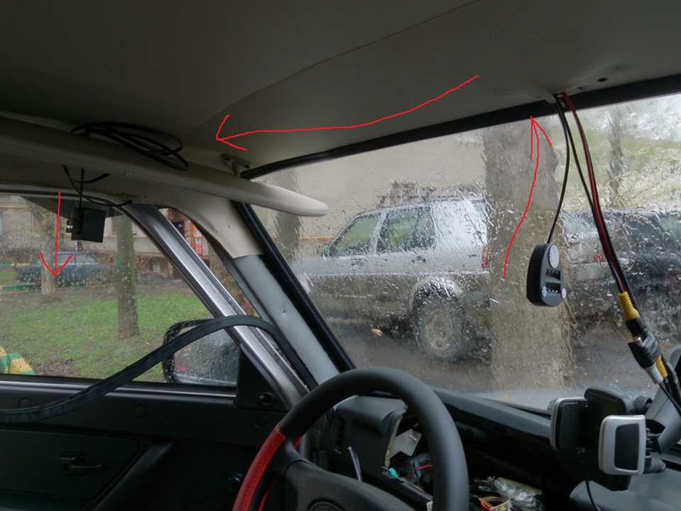 Датчик Дождя на "Ниву" — как сделал я. — Lada 4x4 5D, 1,7 л, 2012 года ...
