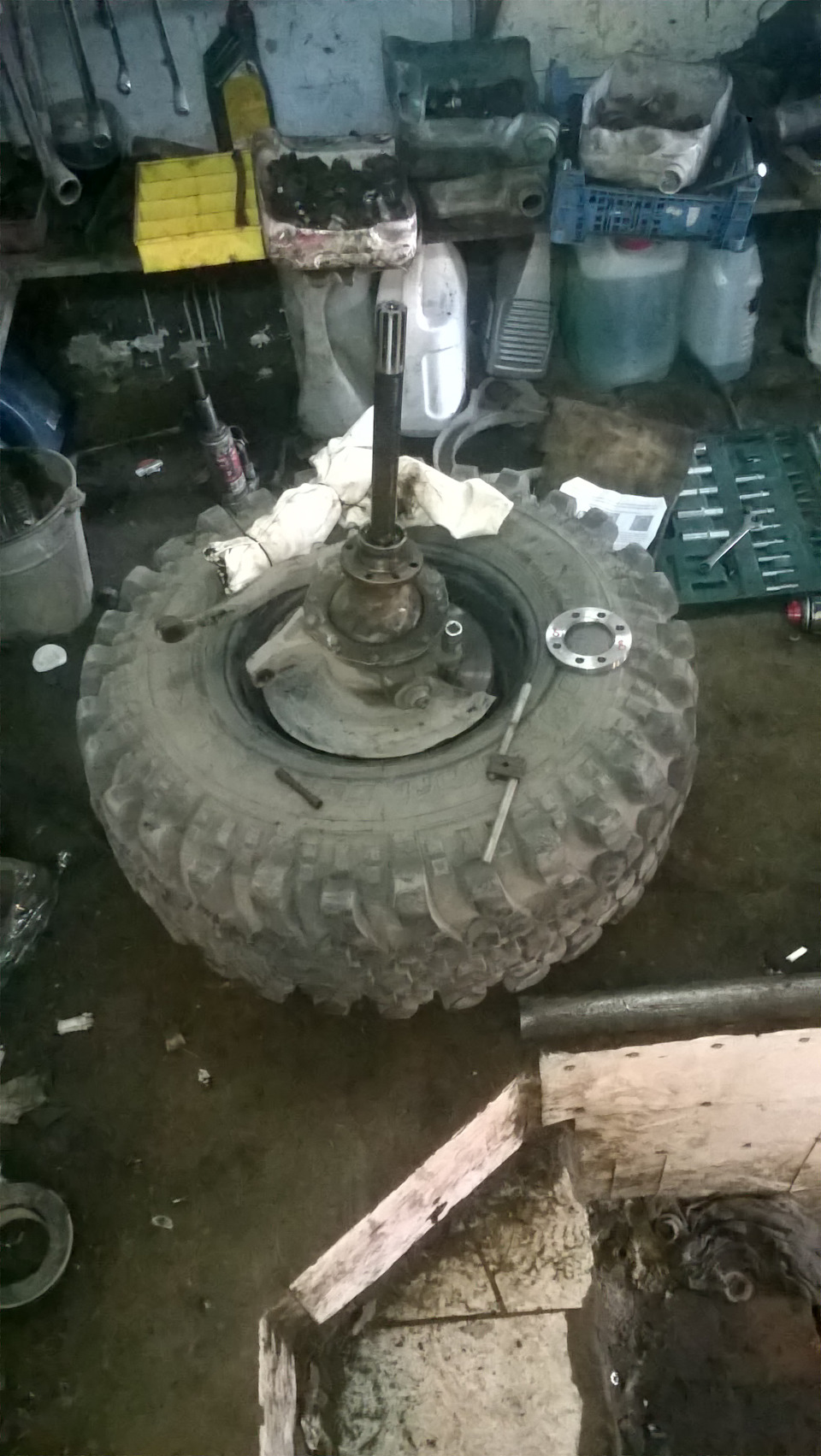 Изменение угла кастора на 8 градусов — УАЗ 31512, 2,5 л, 1991 года ...