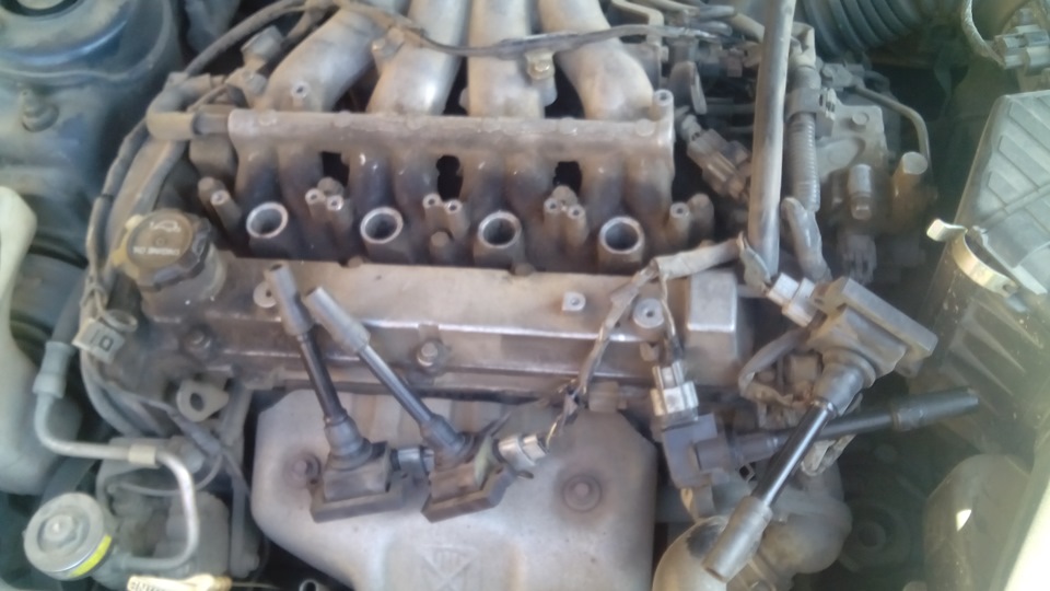 Раскоксовка двигателя Лавром — Mitsubishi Galant (8G), 1,8 л, 2000 года ...