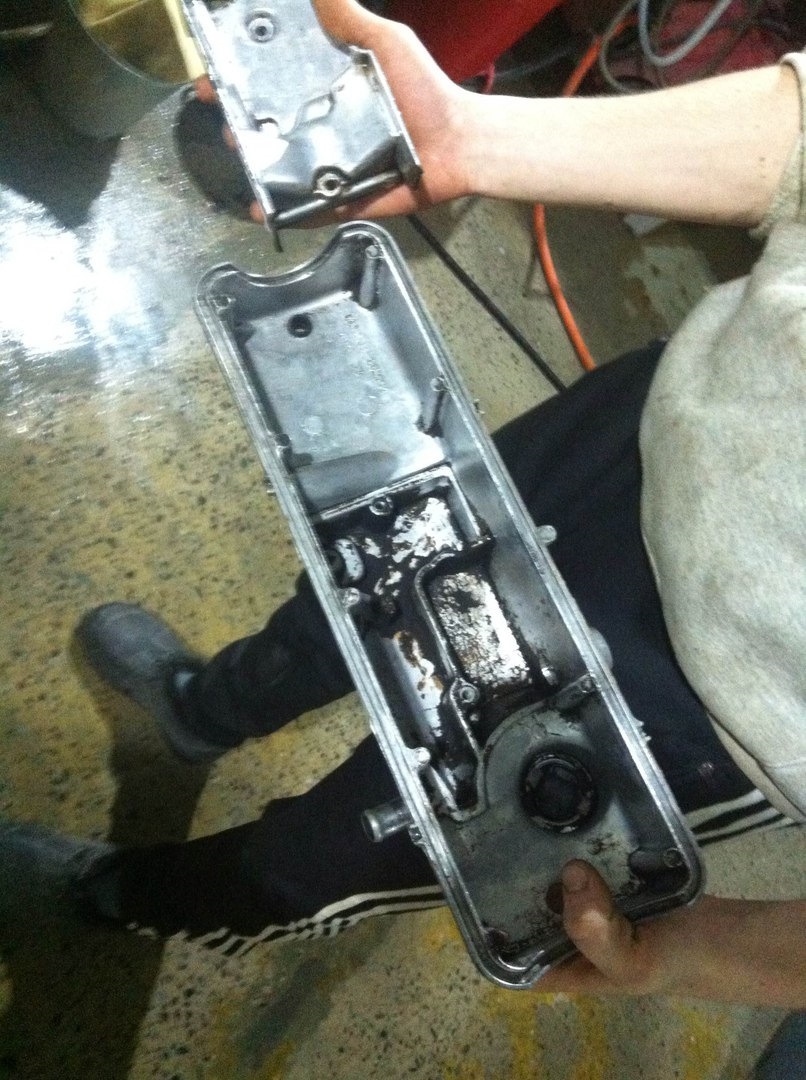 Чистка клапанной крышки — Lada 21101, 1,5 л, 2000 года | своими руками ...