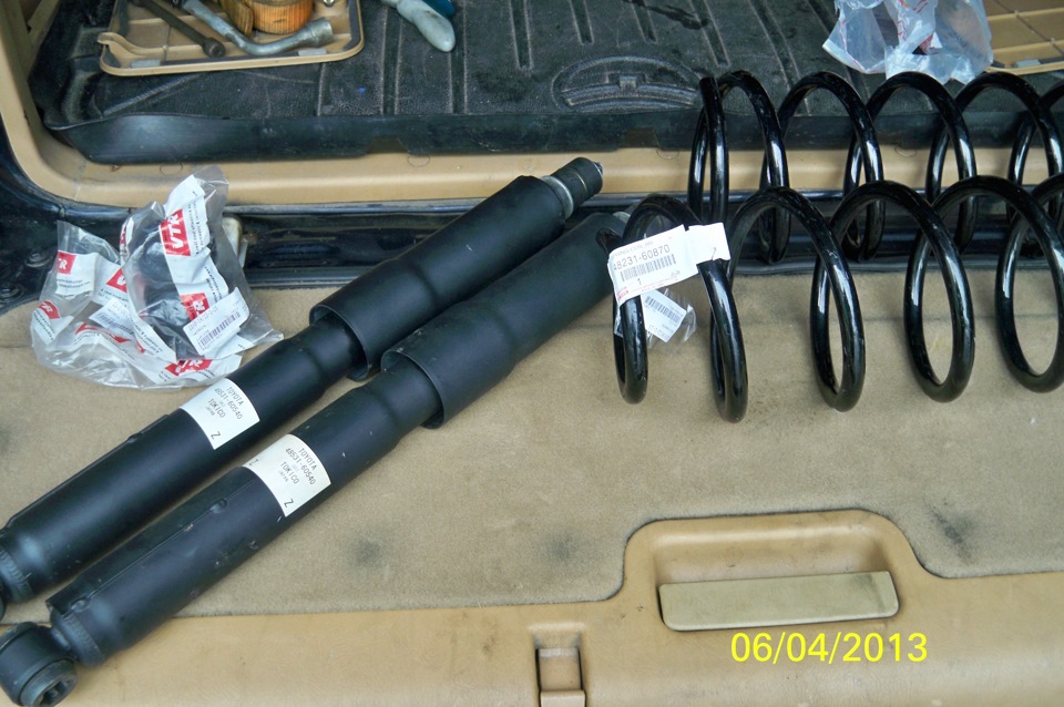 Пружины и аморт. от ТЛК 80 — Great Wall Safe, 2,2 л, 2006 года | своими ...