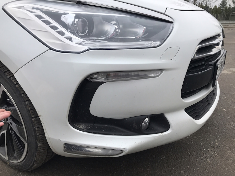 Ездюки или мелкое ДТП — Citroen DS5, 2 л, 2012 года | визит на сервис ...