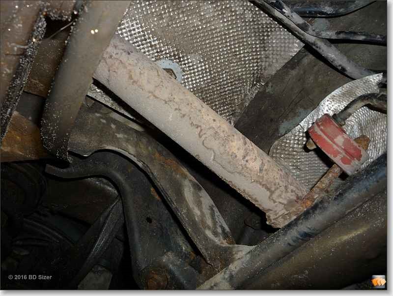 место установки фланца:-труба с хорошим доступом .и полумертвый буфер — Ford S-Max (1G)