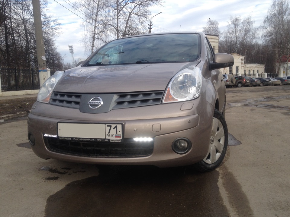 Дворник, кнопка, ДХО… — Nissan Note (1G), 1,6 л, 2008 года | аксессуары ...