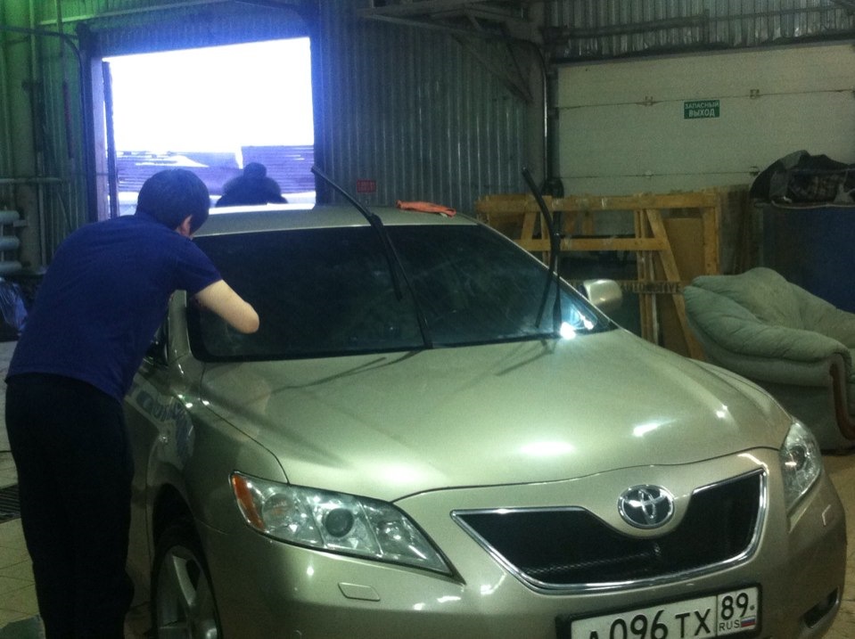 Тонировочка — Toyota Camry (XV40), 3,5 л., 2006 года | стайлинг | DRIVE2