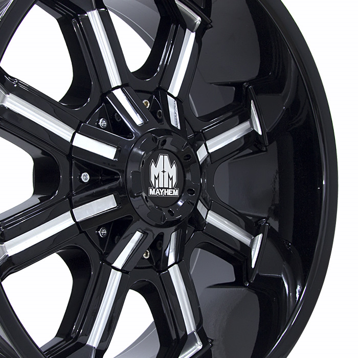 красивые внедорожные литые диски Mayhem 8102 в размере 20x9.0J 5x139.7 ...