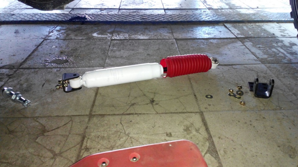 Крепче за баранку держись, или установка рулевого демпфера… — УАЗ ...