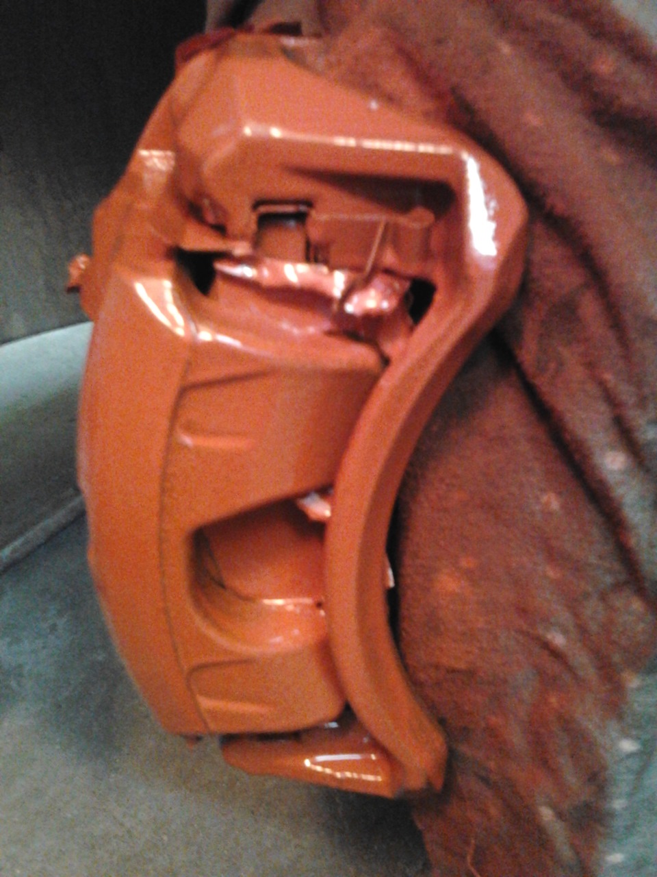 покраска суппортов Ниссан Тиида 1.8 — Nissan Tiida (1G), 1,8 л, 2008 ...