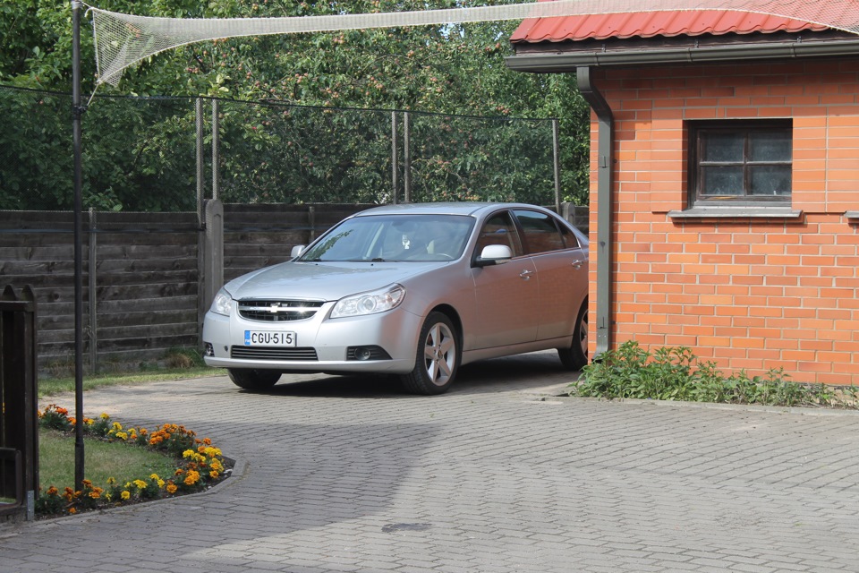 Поездка в Юрмалу на Эпике 2500км! — Chevrolet Epica, 2 л, 2008 года ...