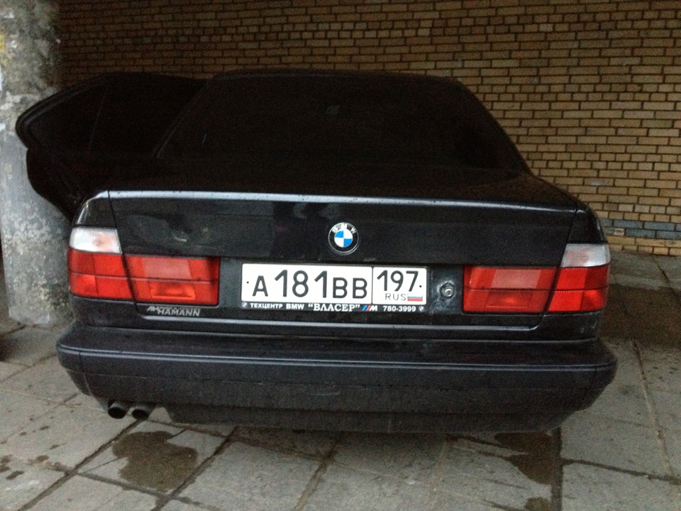 Bmw e34 не горят фары