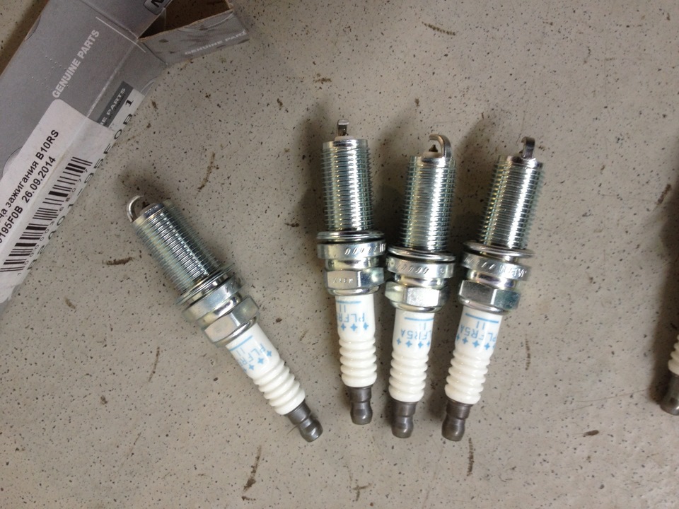 У всех иридий, а у меня платина)) свечи зажигания. — KIA Cerato Koup ...