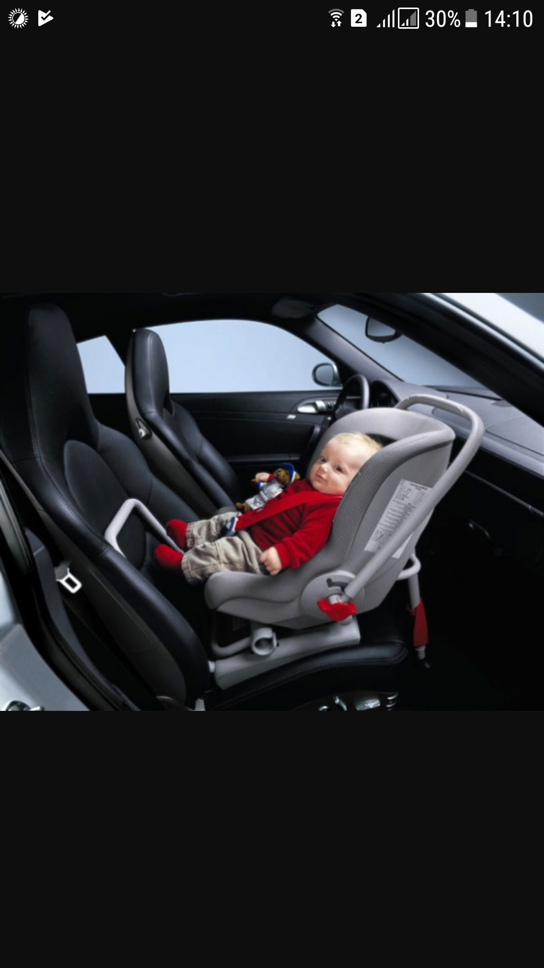 Установить детское кресло в машину на переднее сидение