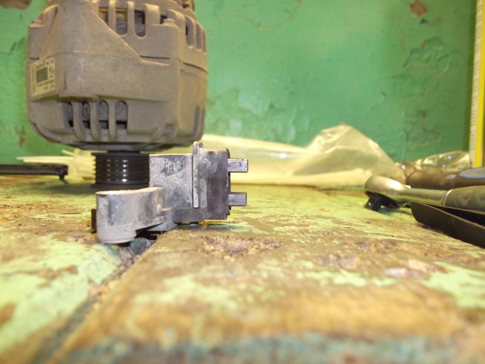 замена гидронатяжителей цепи и осмотр генератора — УАЗ Patriot, 2,3 л ...