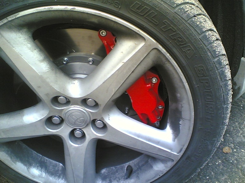 installation of Proma brakes - Toyota Caldina 20L 2002