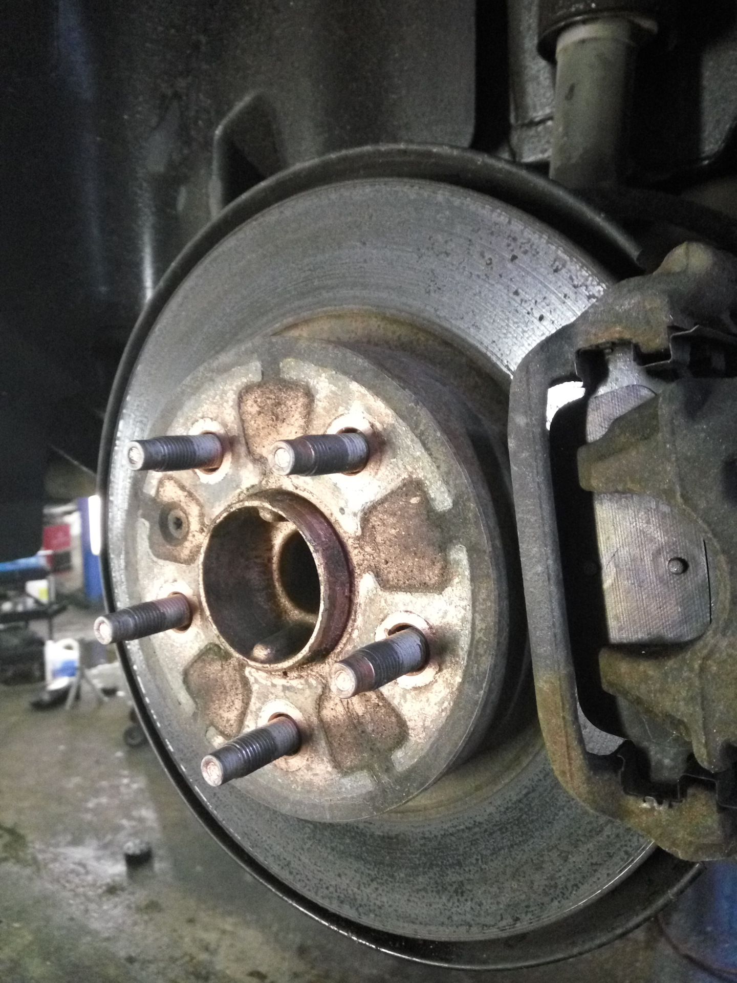 4. 2016.11.08. задние диски и колодки ATE — Opel Astra J, 1,6 л, 2010 ...