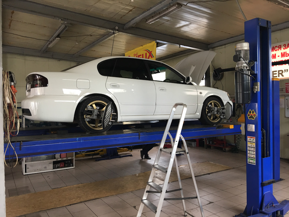 Параметры сход-развала на Legacy b4 — Subaru Legacy B4 (BE), 2,5 л ...