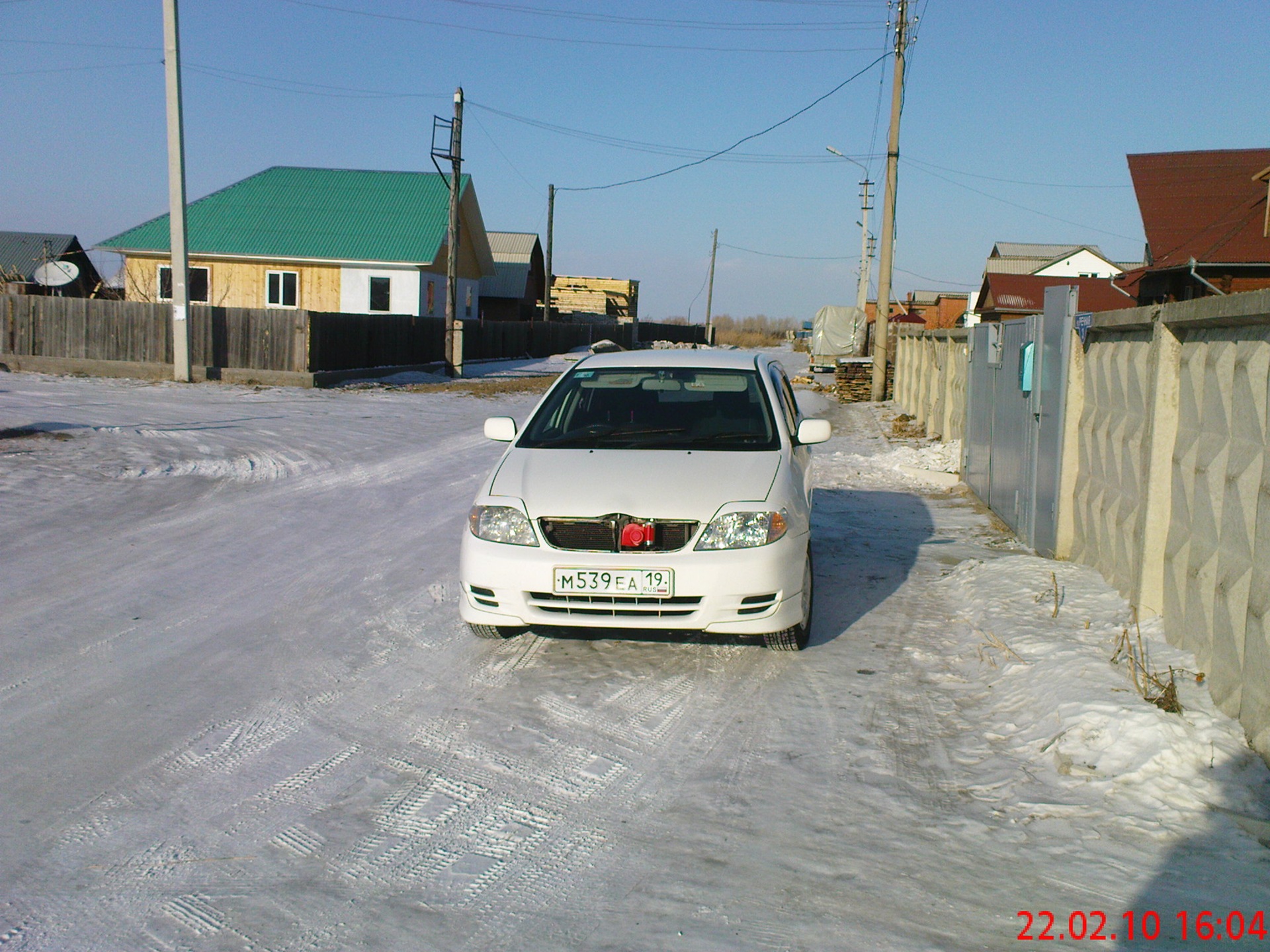 Installation - Toyota Corolla 18 L 2003