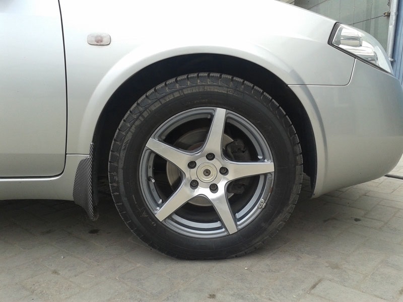 Поменял диски — Nissan Primera (P12), 1,8 л, 2002 года | колёсные диски ...