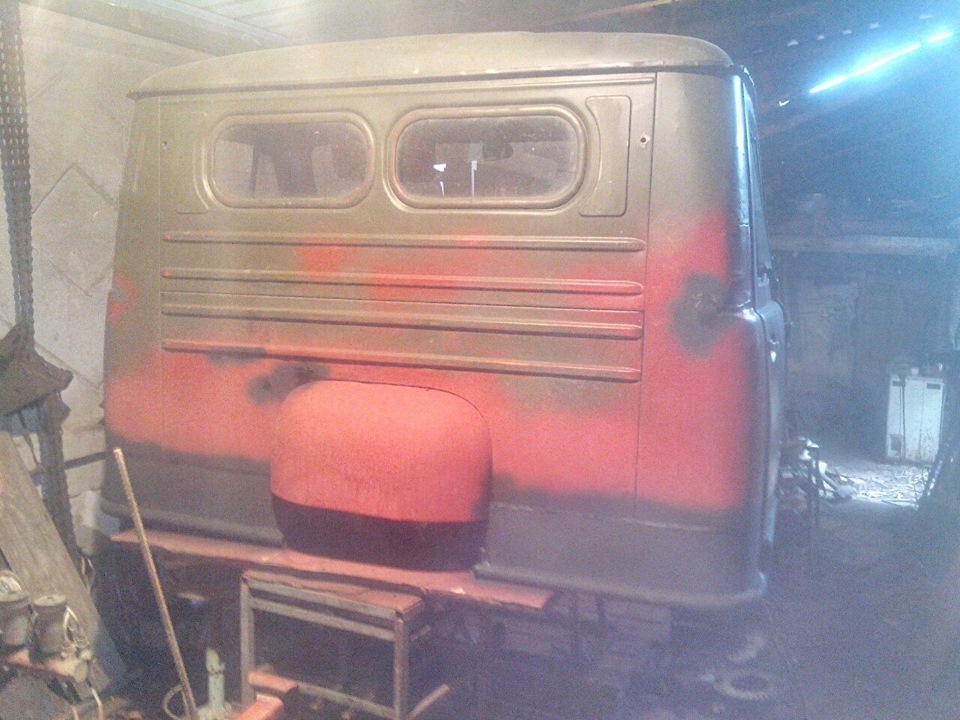 Подрезка и замена железа кабины! — УАЗ 3303, 2,5 л, 1988 года ...