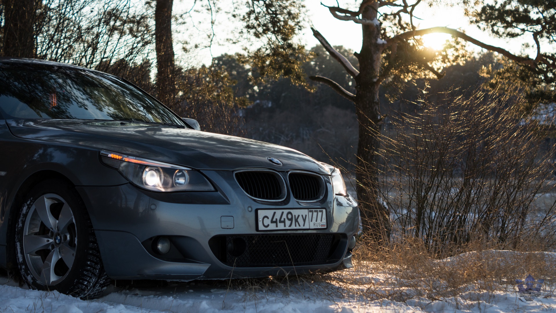 BMW e60 Snow