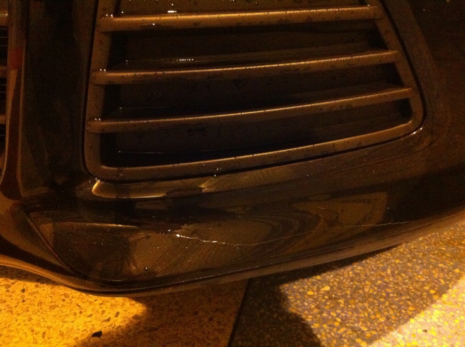 Лопнул бампер! — Ford Focus III Hatchback, 1,6 л, 2012 года | кузовной ...