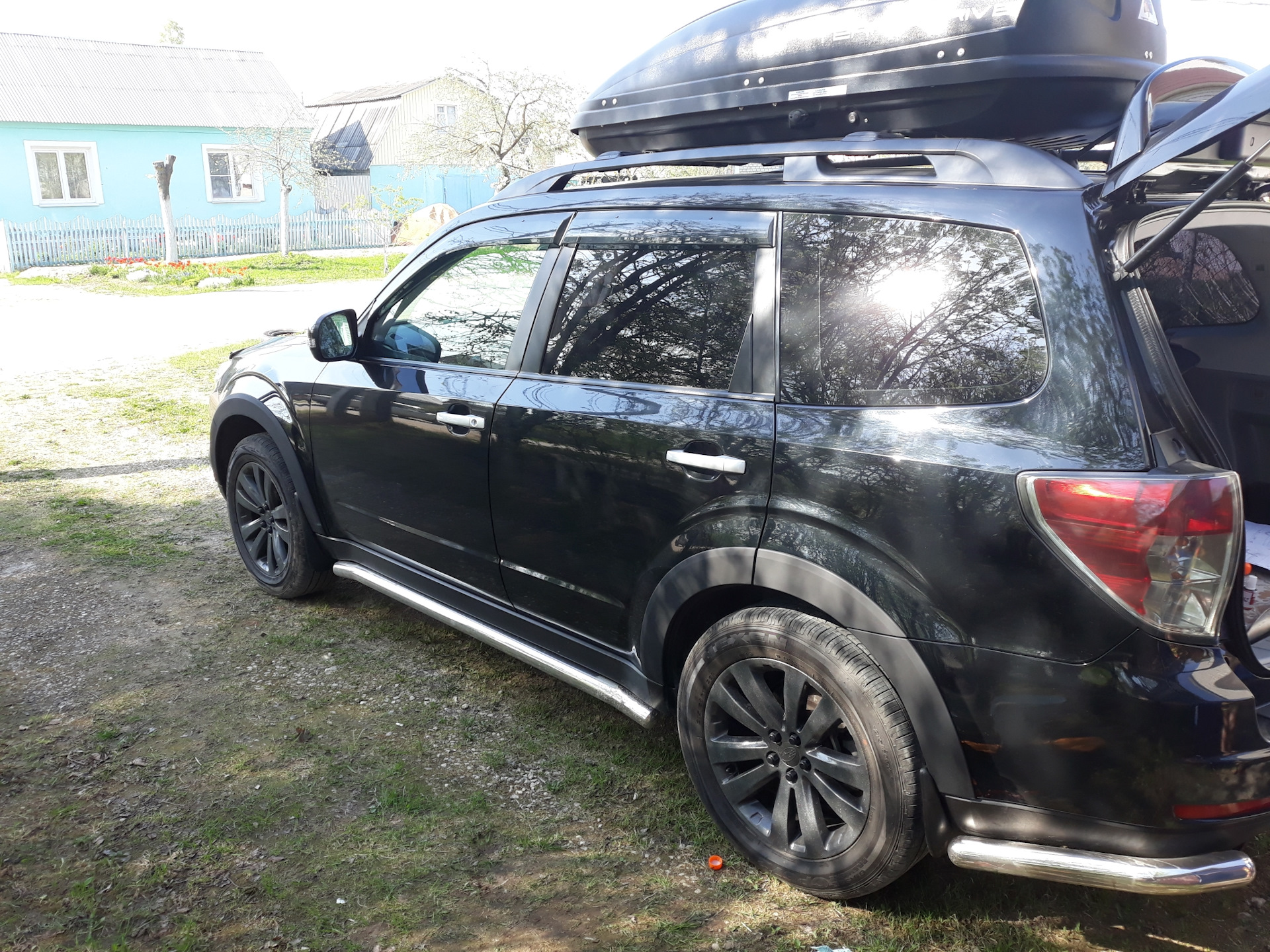 Расширители колесных арок — Subaru Forester (SH), 2 л, 2011 года |  аксессуары | DRIVE2