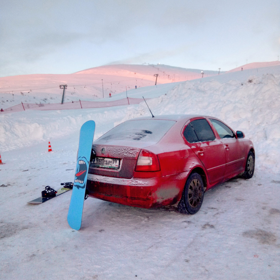 Первая поездка в Россию в Кировск, Мурманская область. — Skoda Octavia A5  Mk2, 1,4 л, 2010 года | путешествие | DRIVE2