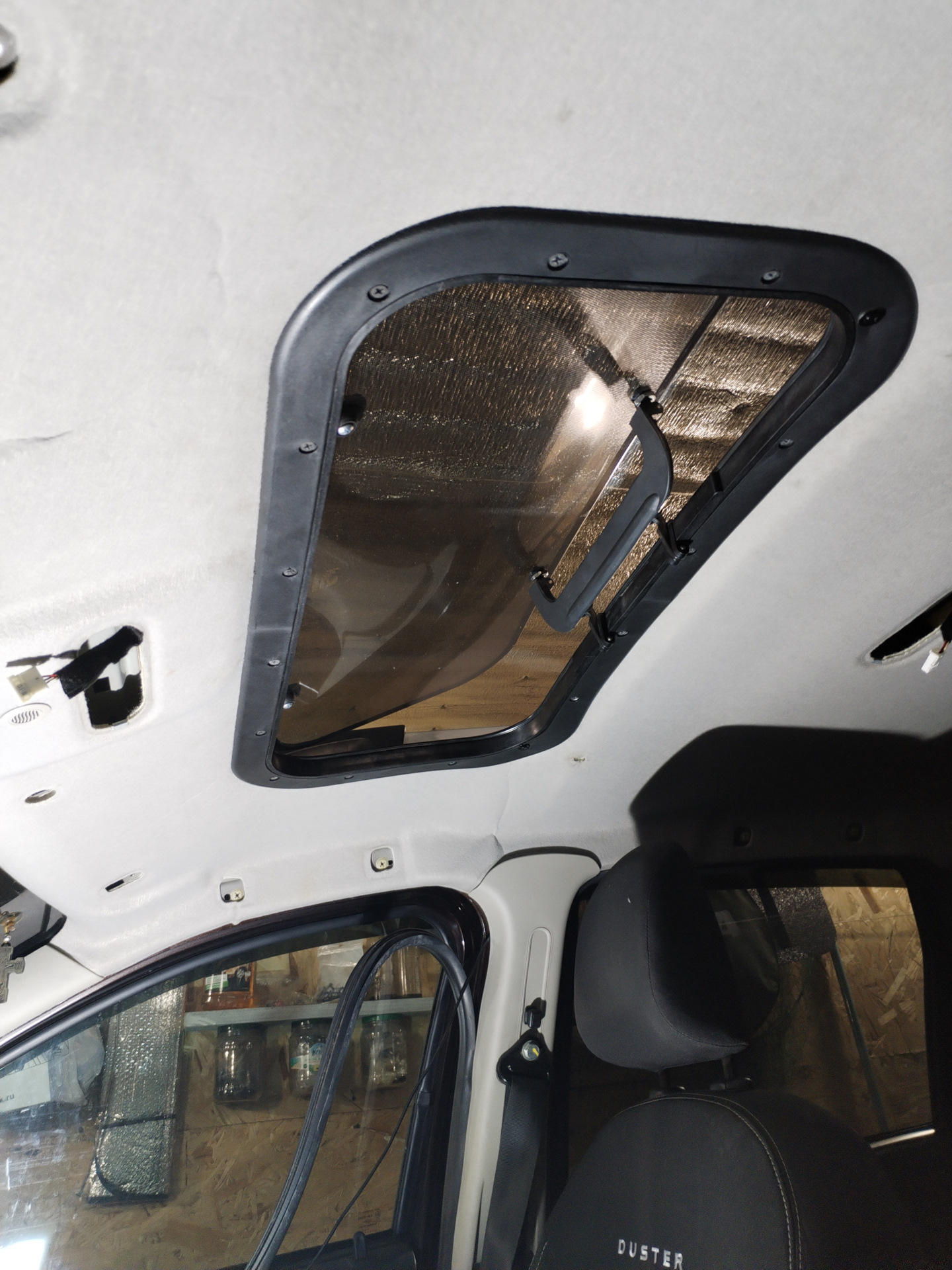 #42 Установка люка на крышу — Renault Duster (1G), 1,5 л, 2016 года ...