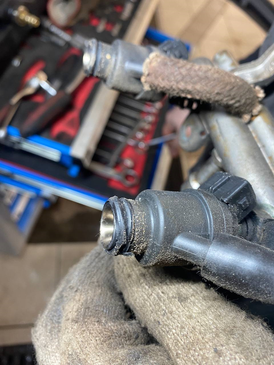 M43b19tu замена колец на форсунках — BMW 3 series (E46), 1,9 л, 2000 ...