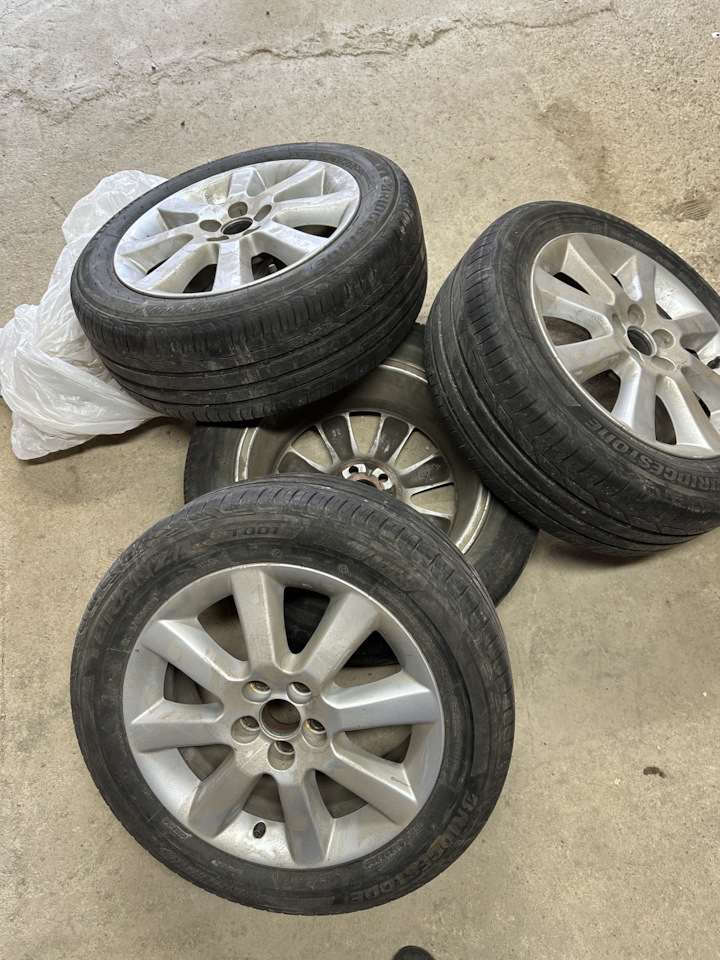 Литые диски Тойота 6,5Jx16 ET45 5x100 на Toyota Avensis III. Б/у | 12 ...