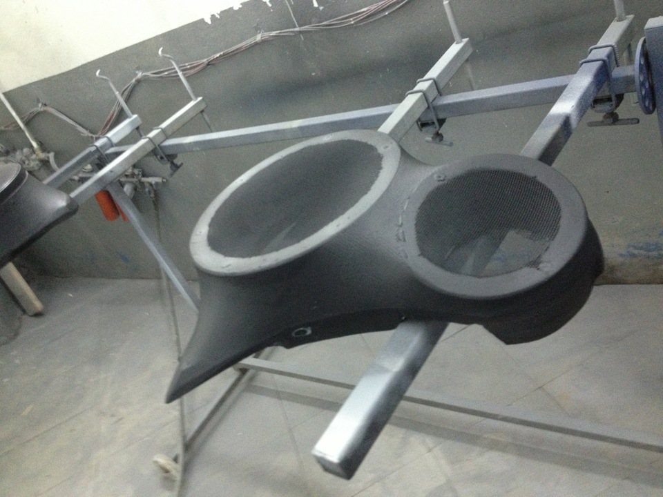 Трехкомпонентный фронт (часть1) — Lada Приора Купе, 1,6 л, 2010 года ...