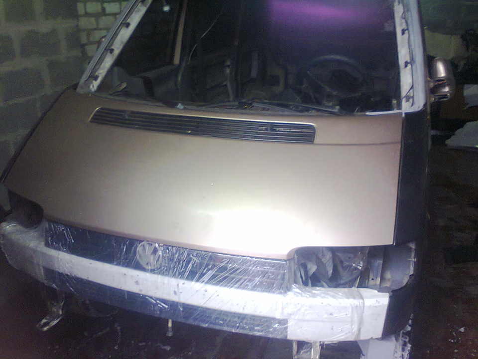 Кузов.Часть 2 — Volkswagen Transporter T4, 1,9 л, 1994 года | кузовной ...
