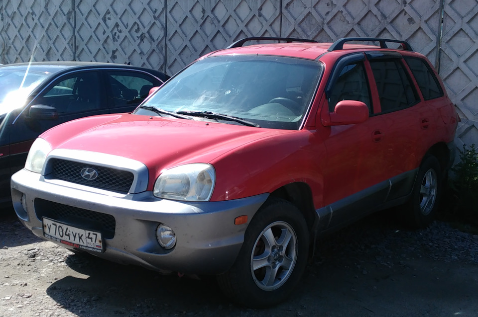 Hyundai santa fe 2003 год