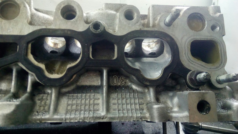 Портинг ГБЦ 2GZ-GE и настройка выхлопа — Toyota Cresta (90), 3 л, 1993 ...