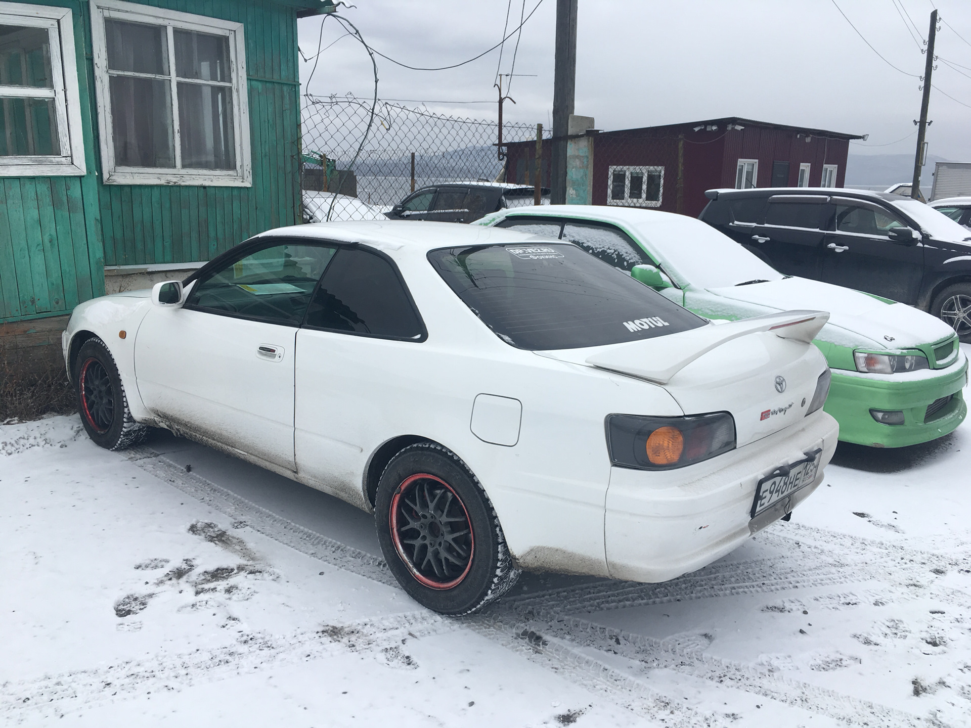 toyota sprinter trueno цвет антифриз