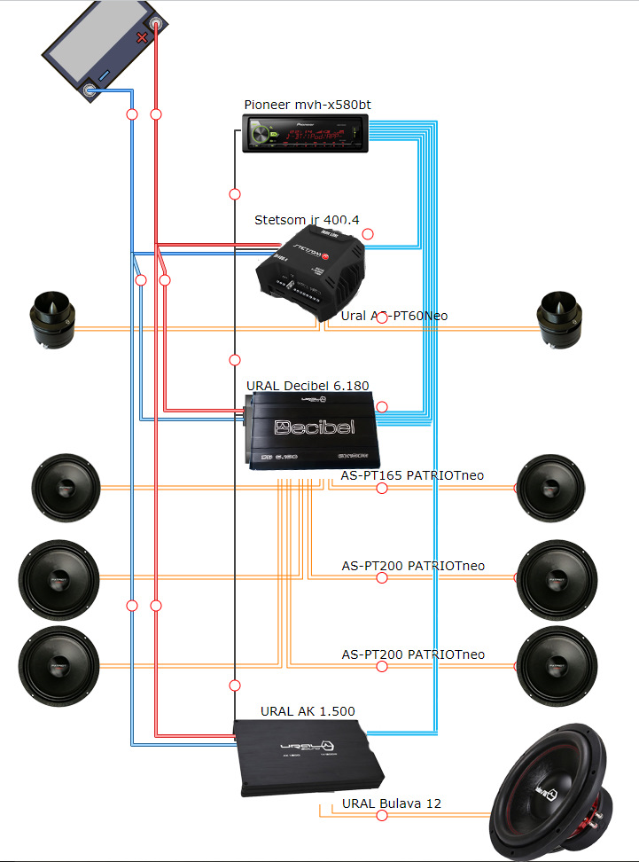 pioneer mvh x580bt схема