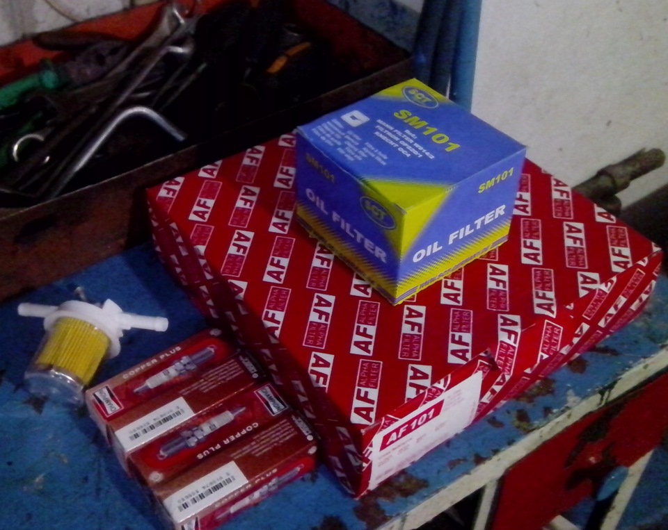 Картерные газы, замена фильтров, масла и свечей — ЗАЗ 1102, 1,1 л, 2003 ...