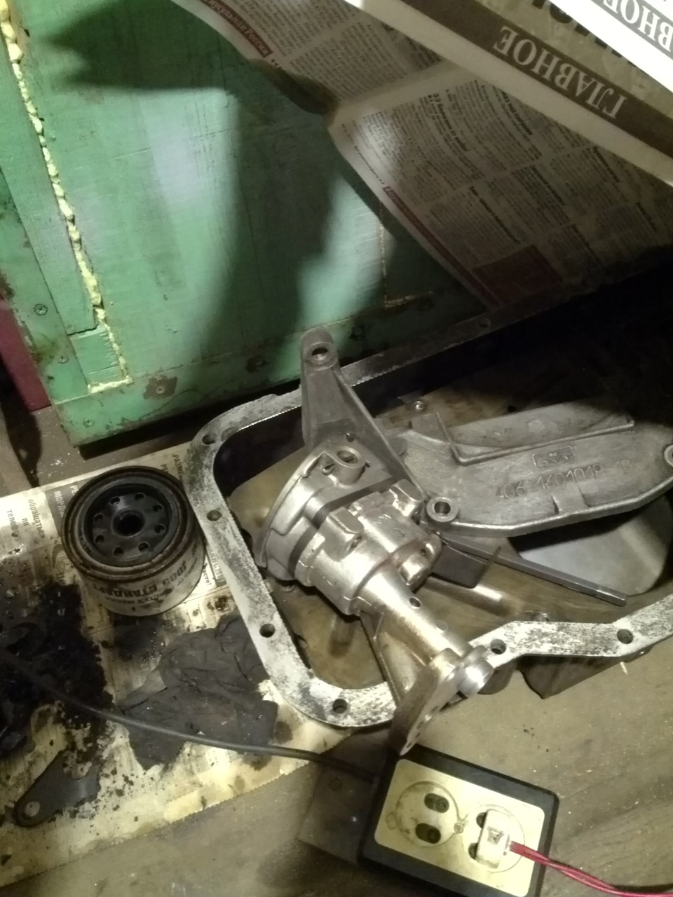 Промывка и осмотр состояния двигателя — ГАЗ 3110, 2,4 л, 2000 года ...