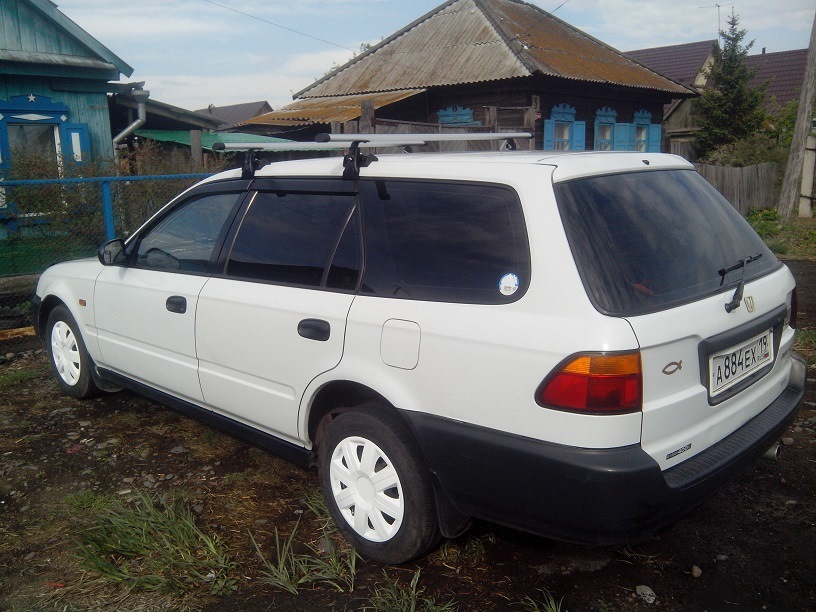 Как поменять хонда партнер. Honda partner 1999 багажник. Honda partner 2000 багажник. Багажник на крышу Honda partner. Хонда партнер 1993.