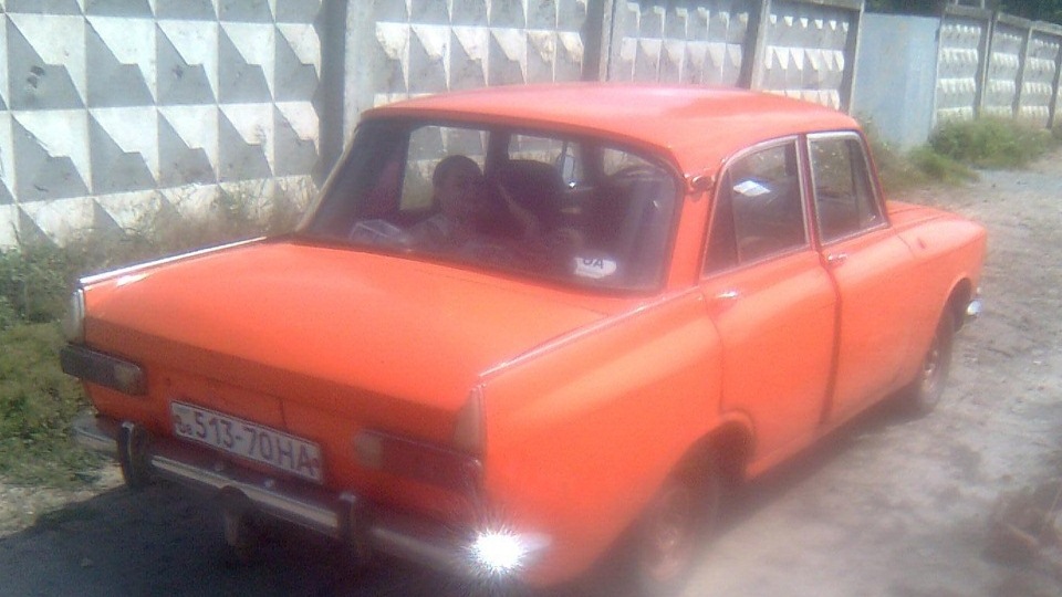 Москвич 412 1.5 бензиновый 1974 | оранжевая задрочка на DRIVE2