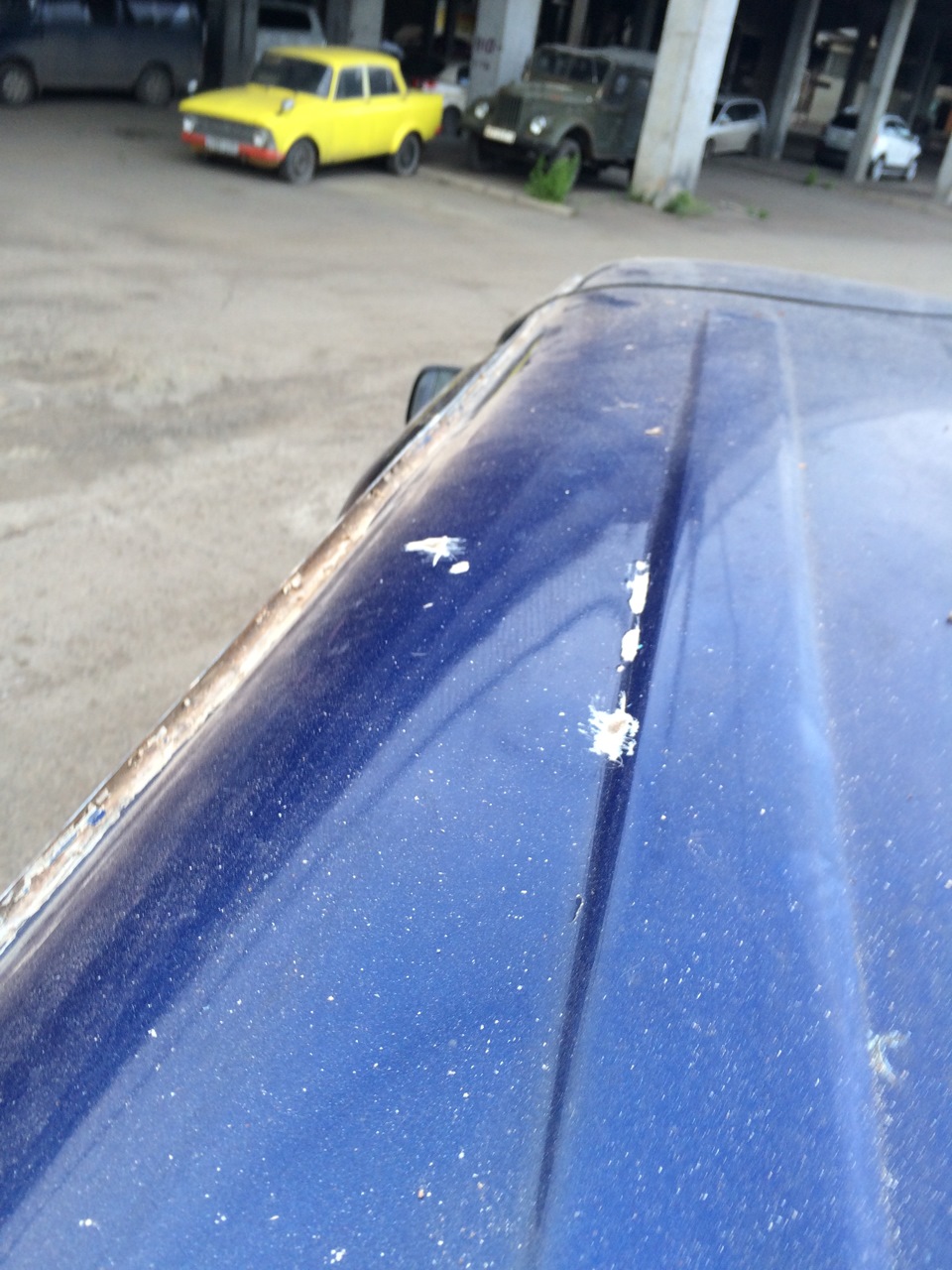 первый кузовной ремонт :) — Toyota Land Cruiser 80, 4,2 л, 1994 года ...