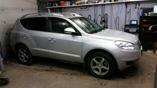 Geely Emgrand X7 2,0МТ — чип тюнинг, поставлена динамичная прошивка от ...