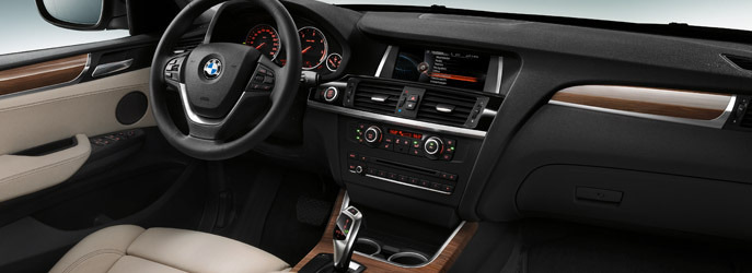 Комплект хромированных деталей салона BMW X3 F25 — Автотемп на DRIVE2