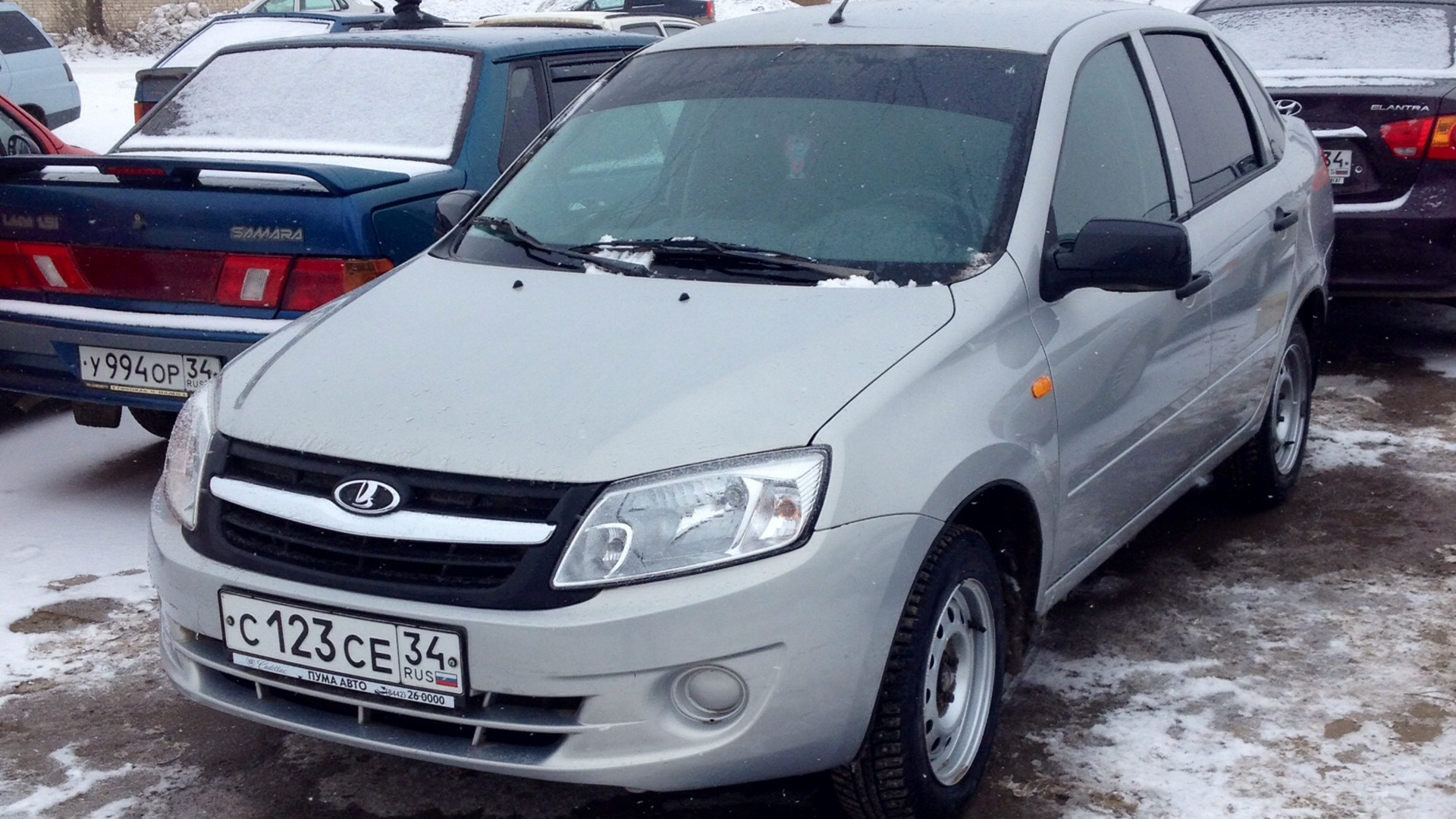 Lada Гранта 1.6 бензиновый 2013 | Талисман на DRIVE2