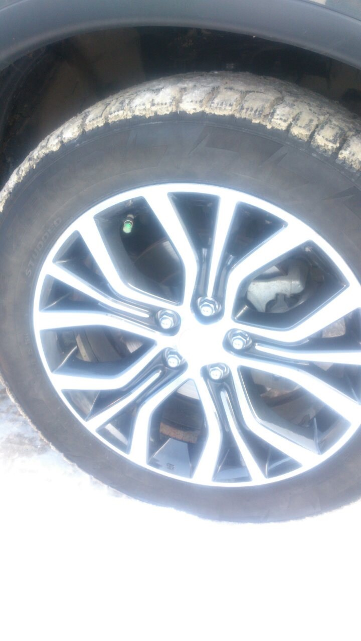 Давление в шинах — Mitsubishi Outlander (3G), 2,4 л, 2015 года ...